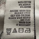 American Rag Cie beige ivory fringe boho Aztec sweater, size XS long sleeves Photo 2