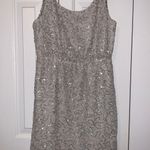 Miss Me Couture Cream Sequin Dress Photo 0
