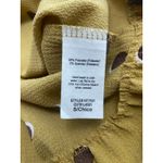 Le lis Blouse Womens S Polka Dot Open Tie Back Ruffles Long Bell Sleeves Photo 8