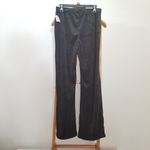 Lounge Silver Wear Black Velvet  Pants Medium Photo 3