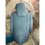 cocoon coat quilted hood 1980s gray toggle buttons Size undefined Photo 7