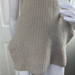Unbranded Sleeveless Ribbed Knit Tops Tan Photo 5