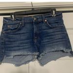 7 For All Mankind Women’s Denim Shorts Size 28 Photo 1