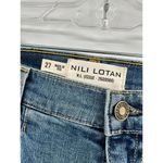 Nili Lotan Women’s Faded Wash Julie Trouser Denim Shorts 27 Photo 4