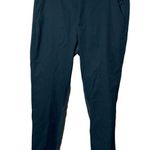 Lululemon Travel Pants Reflective Flap Pocket Stretch Teal Green Womens 10 Photo 0