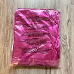 Lulus  Off to the Ball Magenta Satin Long Sleeve Maxi Dress Size M NWT Photo 3