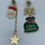 New Christmas SantaClaus gift bag fashion earrings Photo 14