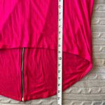 Kate & Mallory  Women’s Pink High Low Oversized Blouse Sz Small​ Photo 4