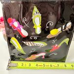 BLACK The Metropolitan Museum of Art Little Black Tote Purse Vinyl Plastic Rare Photo 5