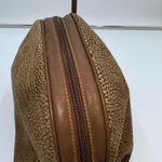 BORBONESE Pouch Redwall Quail Pattern Suede x Leather Photo 4