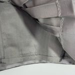 Tahari  Arthur S Levine Metallic Silver Skirt Suit Set Size 8 Petite Photo 11