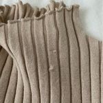 Princess Polly Tan mock neck long sleeve - size s/m Photo 1