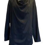 BLANK NYC NWT ‎ Moto Style Draped Black Jacket Sz S Photo 0