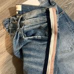 Pistola Blue High Rise Jeans with Sporty Side Stripe Photo 4