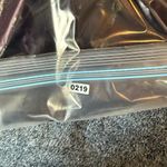 Laura Scott  Velvet Top Womens LG Purple Mock Neck Floral Grunge Fairy Whimsigoth Photo 10