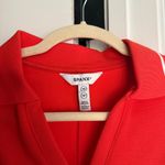 Spanx Vivid Red Airpique Sleeveless Polo Dress Mini Photo 3