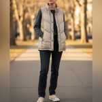 Weatherproof  Puffer Beige Puffer Vest(Size Medium) Photo 1