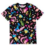 Disney Loungefly  The Little Mermaid 35th Anniversary Tee Black Large NWT Photo 0