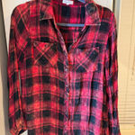Mystree  Red/Black flannel. Size Small. Photo 0