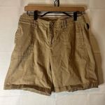 Maurice's Tan Cargo Shorts Relaxed Fit Cotton Blend Photo 0