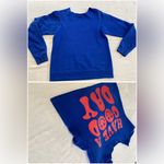 HAVE A GOOD DAY Crewneck/Cutout Low Shoulder Sweatshirt. Tagless. Adult M. GUC Size M Photo 1