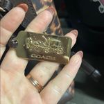 Coach Madison East West Tote bag in Saffiano leather with leopard sides Photo 2