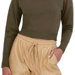 BCBGeneration NWT Fitted Long Dolman Sleeve Sweater Mock Neck Back Cut Out Tie Top Size XL. The tag said XL, Photo 0