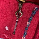 Vintage Koret Embroidered Fleece Size XL Blue Photo 2