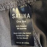 Satina Brown Athletic‎ Leggings One Size New Photo 2