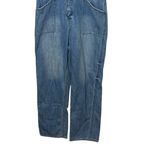 Pistola Grover Field Suit Jumpsuit Women’s Large Disoriented Denim Button Front Photo 4