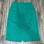 Plaza South Petites Green Beaded Evening Church Skirt Size 8 Photo 0