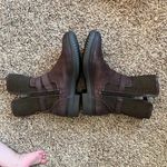 UGG  Simmens Green Canvas and Brown leather boots Photo 3