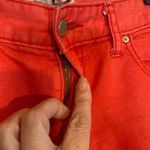 Free People Coral Pink Ombre Classic Skinny Ankle Denim Jeans Women Sz 26 Photo 7