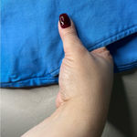 Everlane  The Organic Cotton Straight Leg Heritage Blue Twill Pants Photo 3