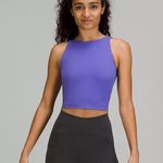 Lululemon NWT  Align High Neck Tank Top Charged Indigo Size 8 Photo 0