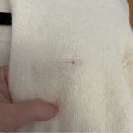 Madewell Ryder Stripe Cardigan Sweater In Antique Cream Merino Wool Alpaca Blend Photo 3