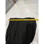 Ariella Black Jumpsuit Wide Leg Strapless Drawstring Waist Size M Photo 4