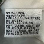 Kasper  Linen‎ Blend Tropical Print Blazer Photo 10