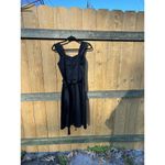 HEMET Gothic Halloween Black & Red Midi Dress Skull‎ Birds Small Steampunk Photo 10