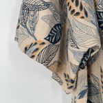 easel  #ET13859 Women's Floral Opaque Printed Collared Short Sleeves Shirt Size L Photo 3