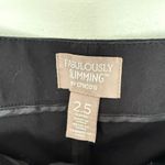 Chico's Fabulously Slimming by Chico’s 2.5 Black Capri Pants Pull On Photo 1