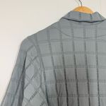 The Seea Seafoam Quilted Pullover Coat Jacket Blue Photo 12