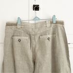 Sundance  Quinn Bohemian Linen Blend Slouchy Pants Button Fly Size 12 Petite Photo 7