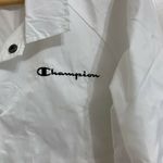 Champion  Crop White Coaches‎ Jacket Size Large Photo 2