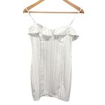 Lush Clothing Lush Corset White Stripped Dress size Small Photo 7