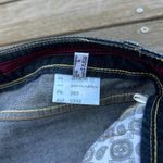 Dark Blue Y2K Luisa Cerano Jeans Straight Leg Mid Rise Dark Wash w Pocket Detail Size 8 Photo 3