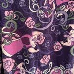 LuLaRoe Disney Purple Leggings Yoga Workout Pants OS One Sz Lula Roe Photo 2