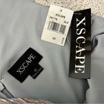 XScape NWT  Metallic Stripe Tiered Spaghetti Strap Maxi Dress Formal Women’s 10 Photo 7