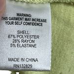 Song of Style Woodrow Mini Dress Small Key Lime Green Jersey Coctail Party Knot Photo 9