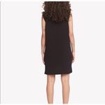 Rag and Bone  Lodwick Black V Neck Sleeveless Mini Dress Size 6 MSRP $550 Pockets Photo 1